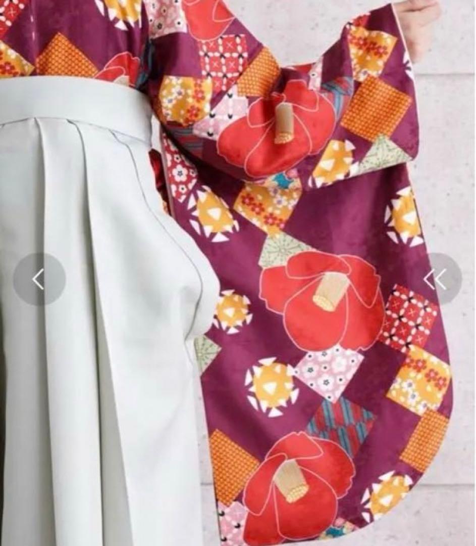 ウタタネ　utatane 2尺袖着物 袴 2点セット