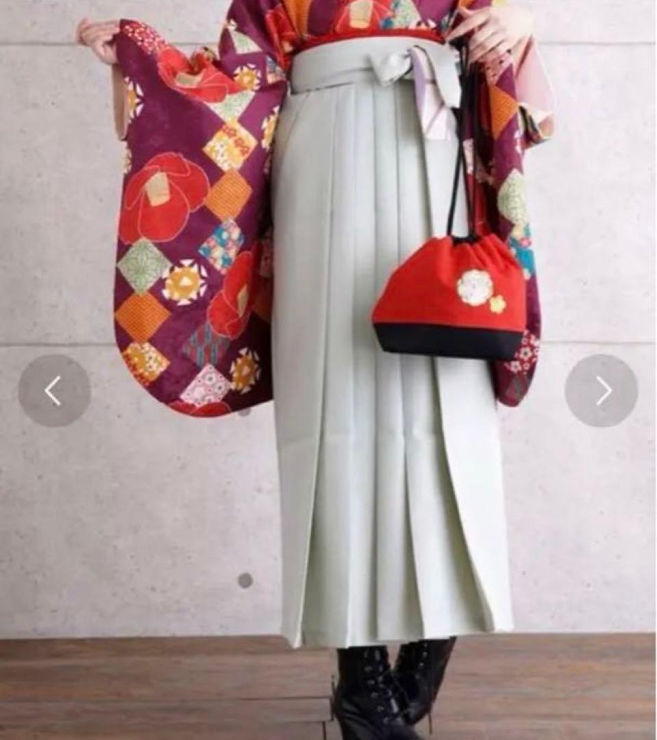 ウタタネ　utatane 2尺袖着物 袴 2点セット