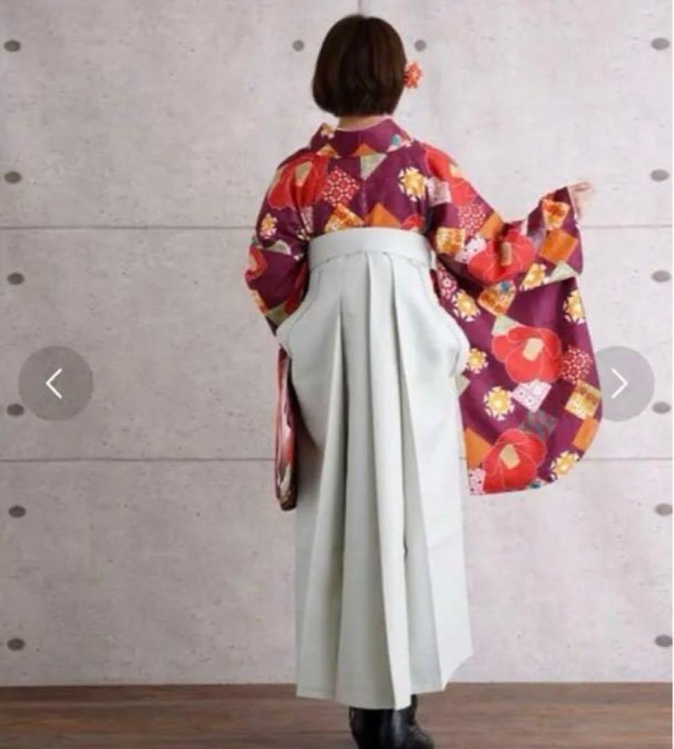 ウタタネ　utatane 2尺袖着物 袴 2点セット