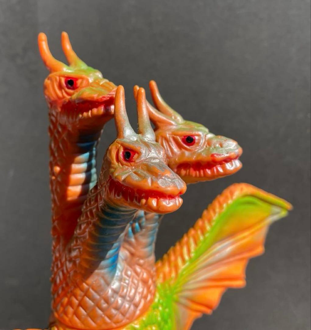 ブルマァク　ゴジラ怪獣　キングギドラ　スタンダードサイズ　開封品