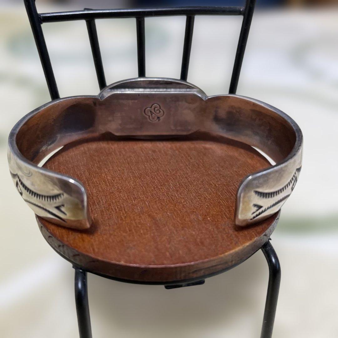 Navajo （ナバホ）ターコイズ シルバーカフブレスレット