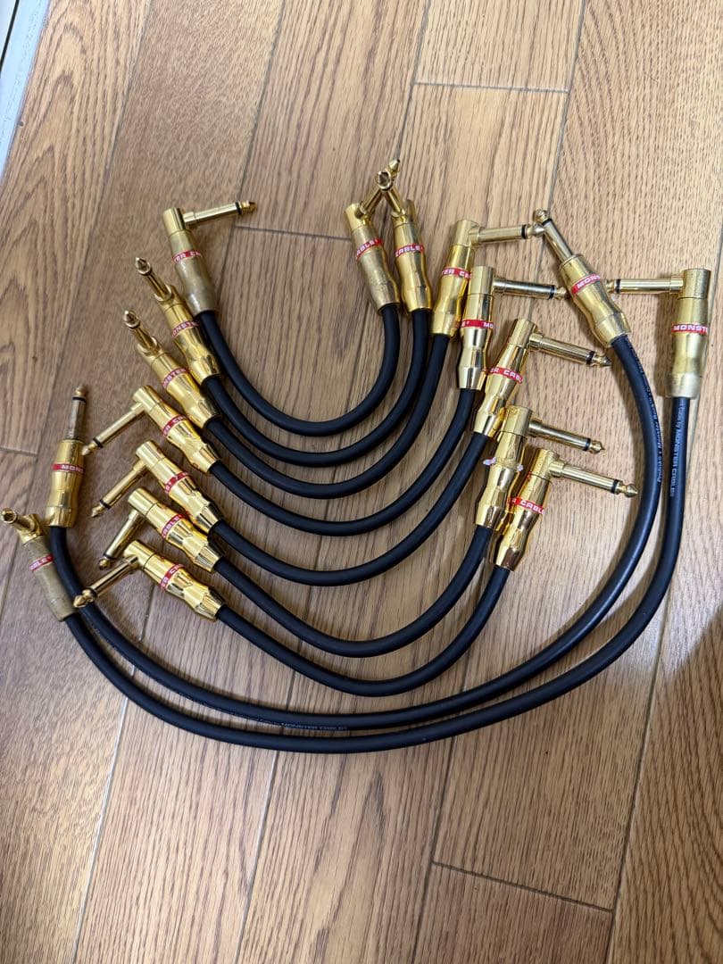 モンスターケーブル MONSTER ROCK 9本セット パッチケーブル