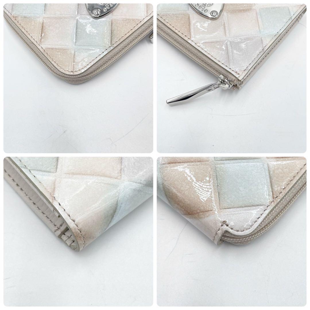 未使用級● アタオ 折り財布 ミリモ ブロックパーティ シャングリラスノー 限定