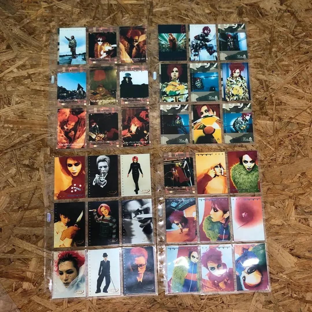 M3758 hideトレーディングカード まとめ売りXJAPAN 110枚以上