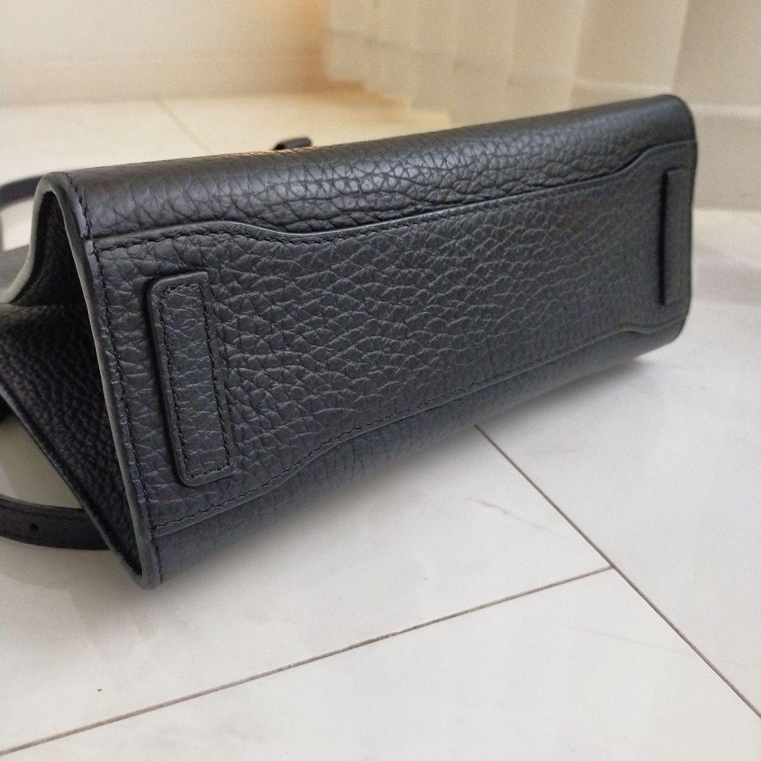 furlaフルラ フロー ショルダーバッグ 2way ブラック レザー