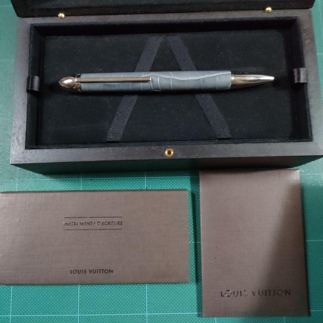 ルイヴィトン　カーゴ アリゲーター　ボールペン　LOUIS VUITTON　希少
