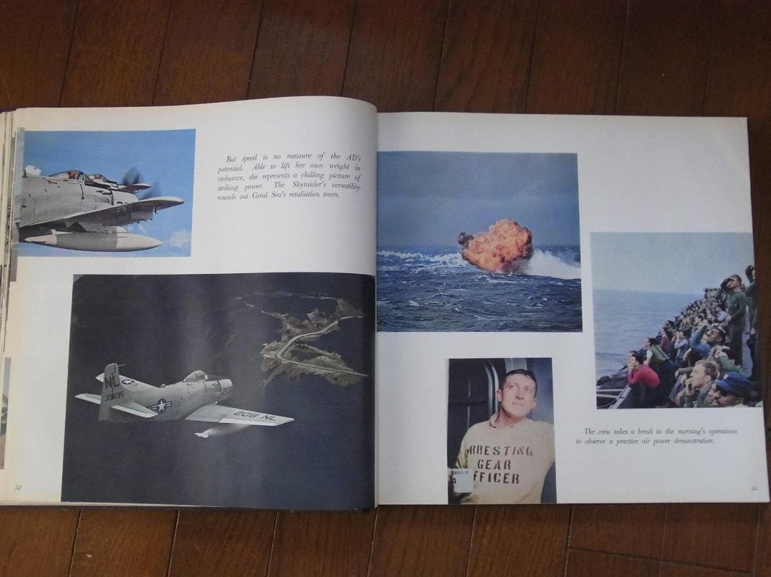 1960-61年米空母CVA-43コーラルシーの西太平洋航海－クルーズブック