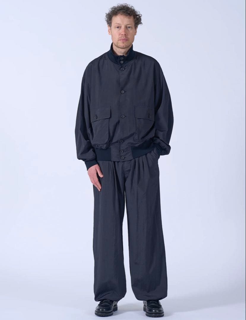 最終価格25AW YOKE Silk Nylon Driving Blouson