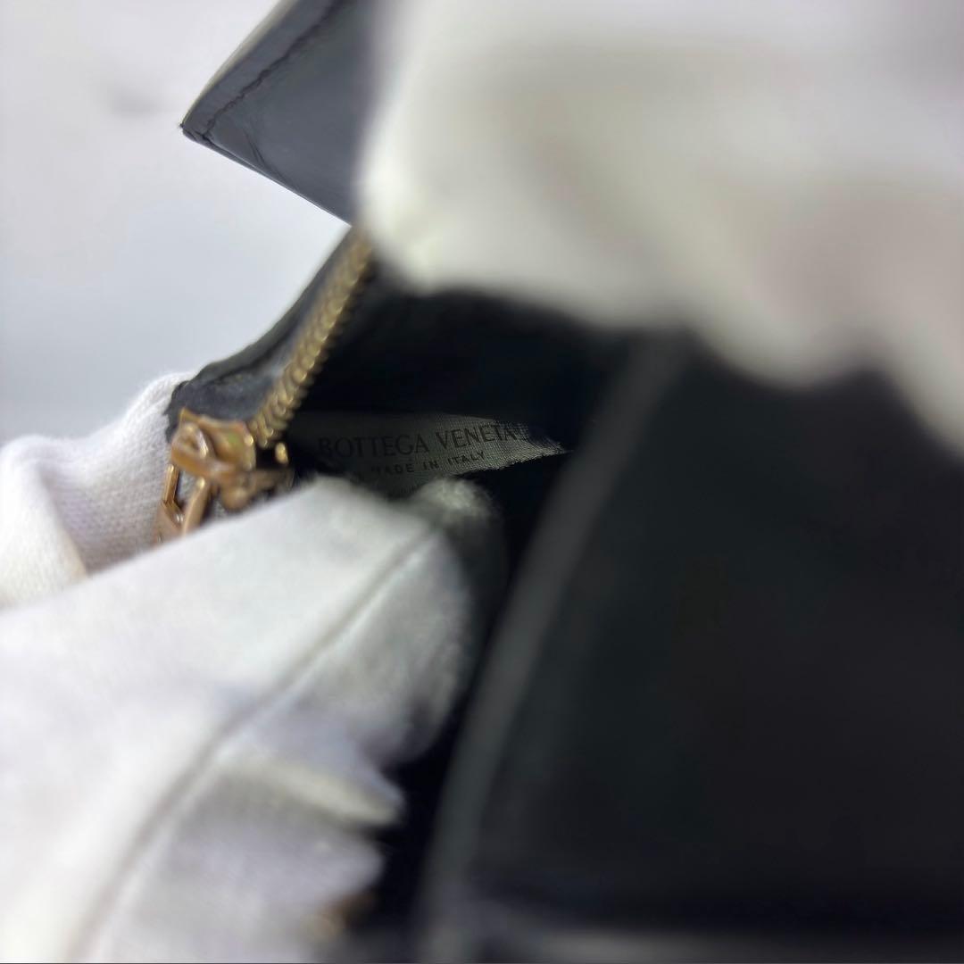 BOTTEGA VENETA　コンパクト財布　2つ折り　カセット