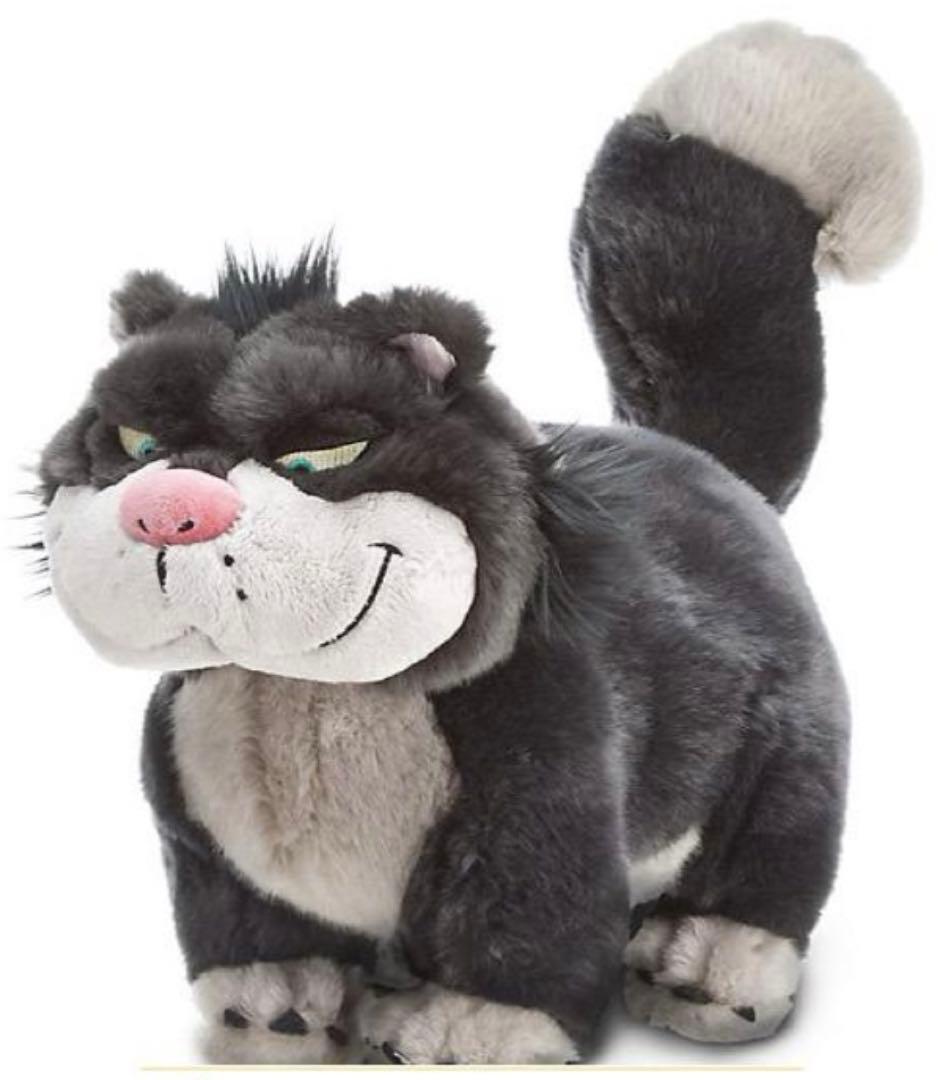 ルシファー　ぬいぐるみ　ディズニーストア　海外　猫　希少