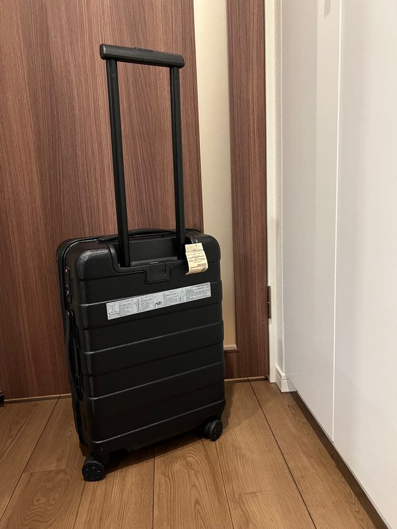 MUJI ストッパー付きキャリーケース 35L 黒