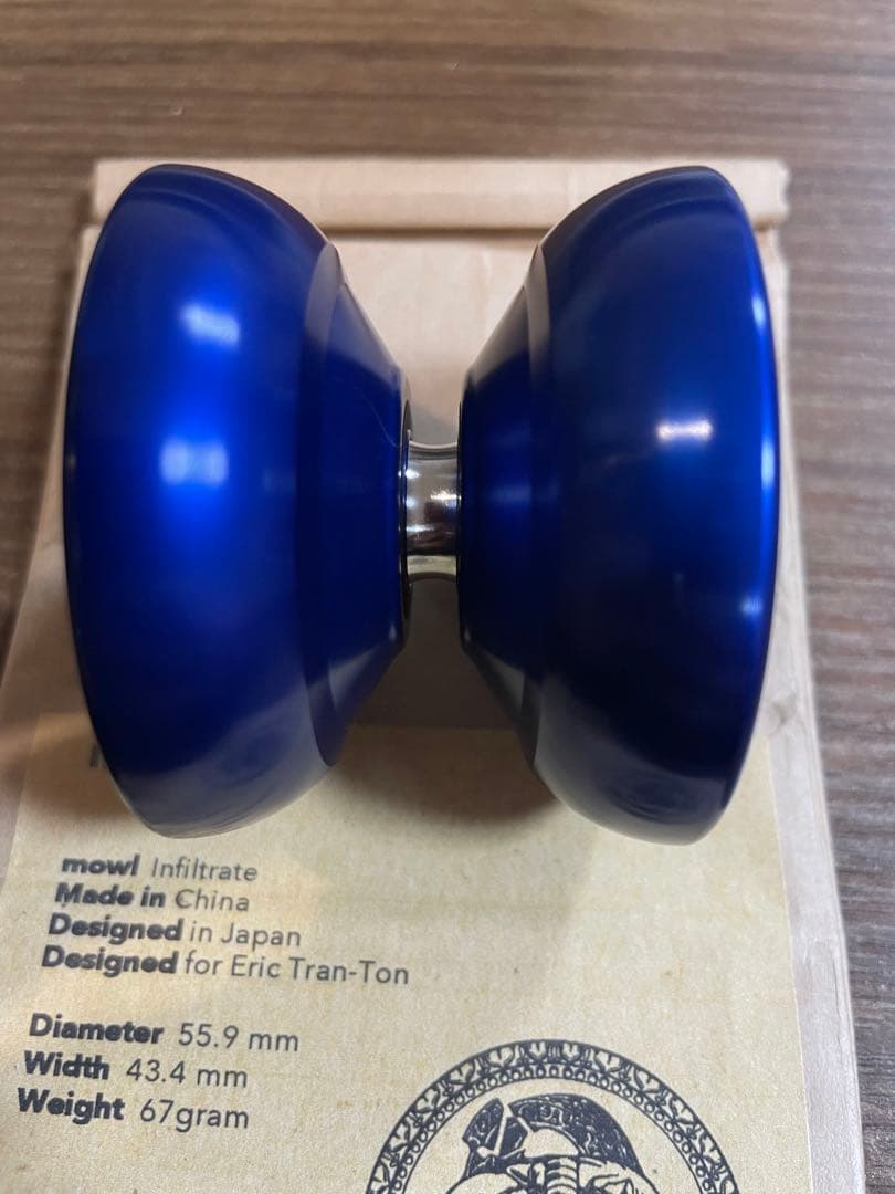 新品未使用傷無し　mowl インフィルトレート　デンケンブルー