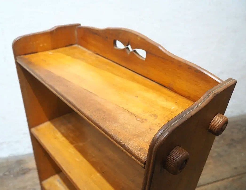 1303 ビンテージ　小振りな本棚　収納棚　ブックラック　ケース　古家具　レトロ