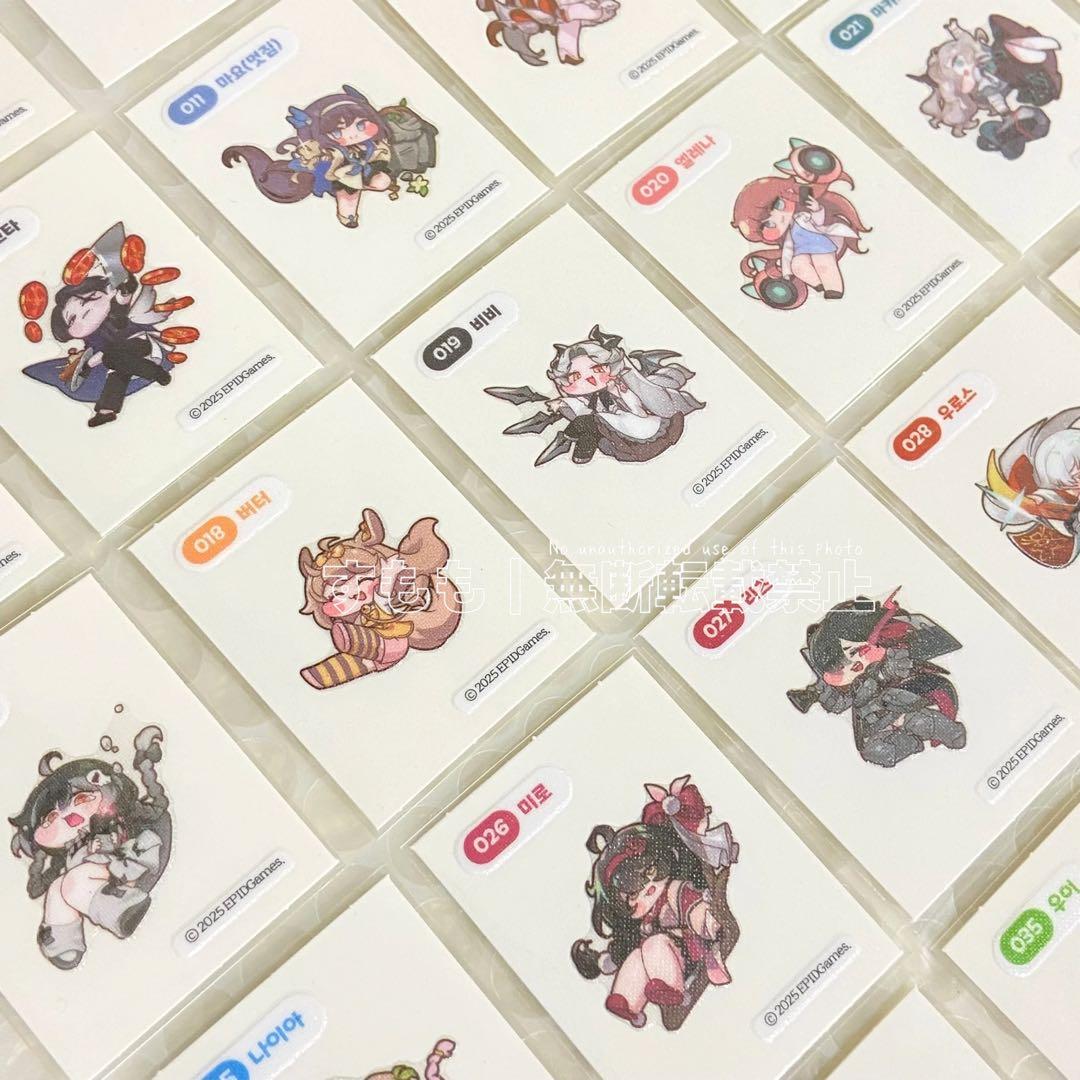 トリッカル emart24 コラボステッカー 56種 コンプリート もちほっぺ