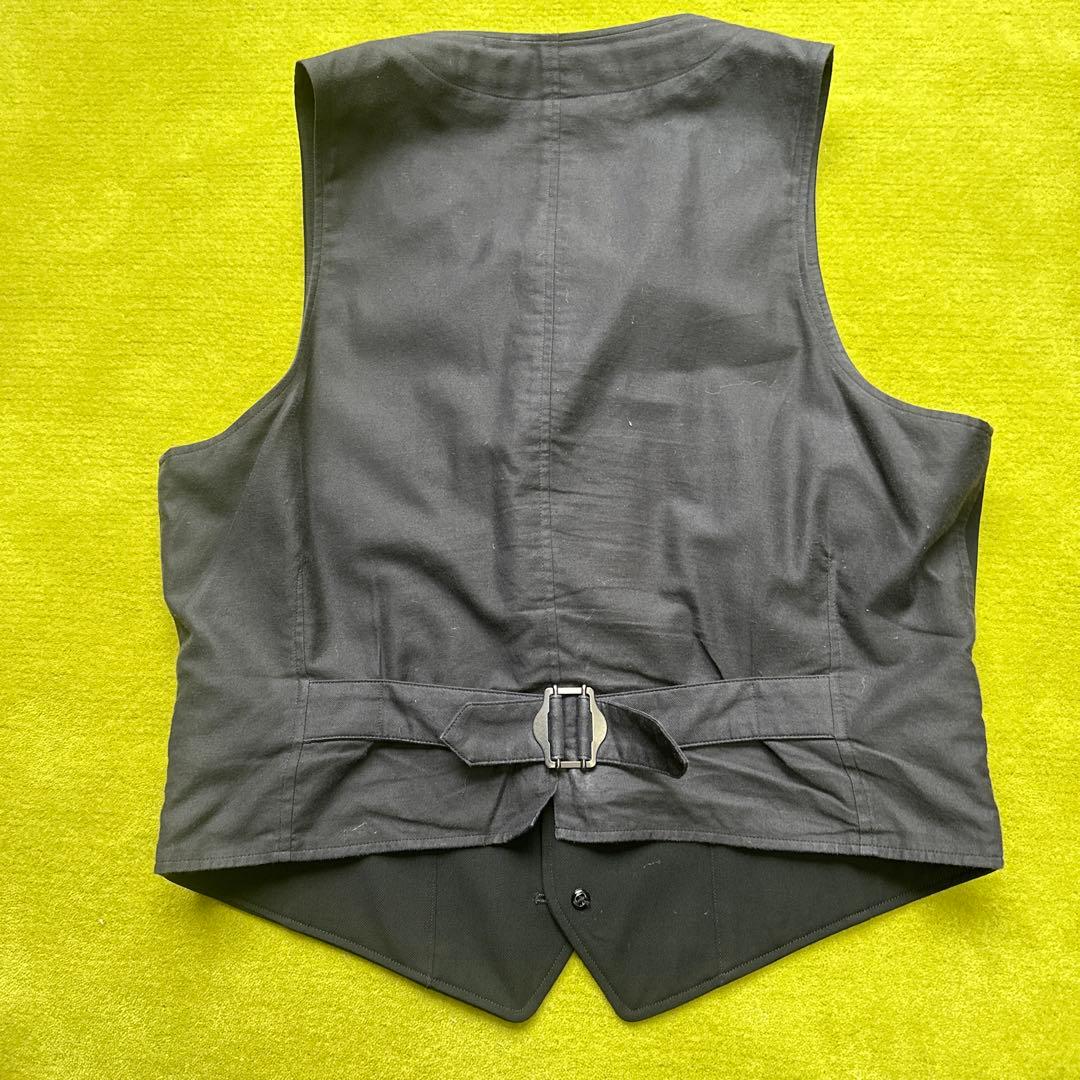 ヨウジヤマモトプールオム ブラック ベスト