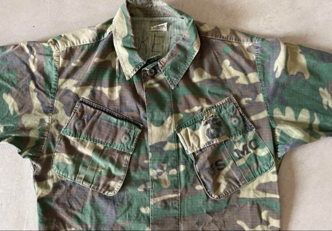 個人装備 US ARMYJUNGLE FATIGUE JACKET4th