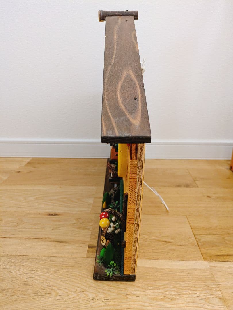 【希少品】ジブリ となりのトトロ 万年カレンダー付き 置時計 掛け時計 木製