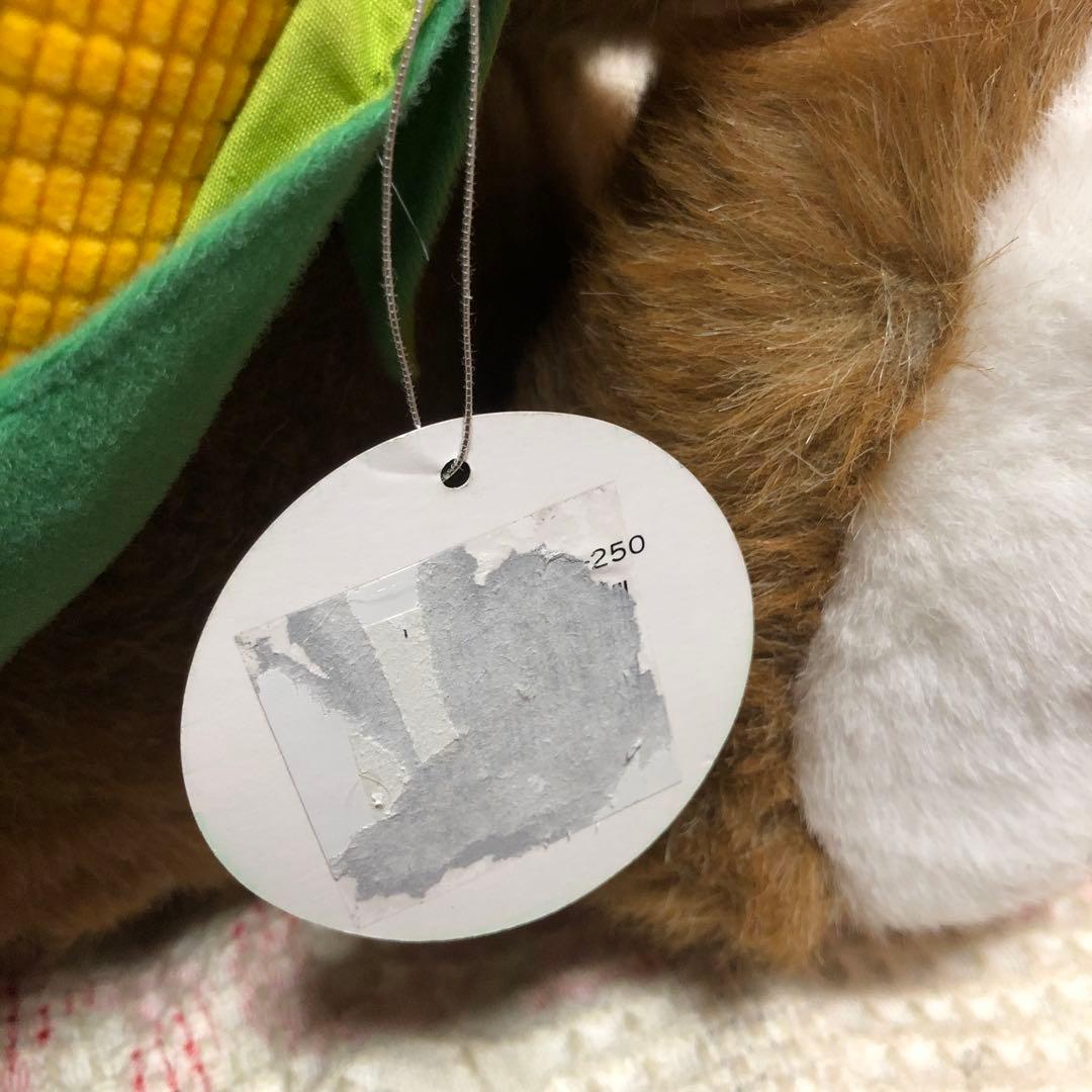 OIKE オオイケ　野菜物語　コーンキツネ　特大＆小　ぬいぐるみセット　中古品