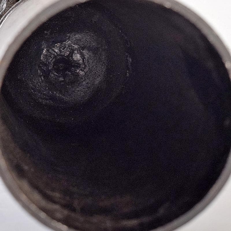 仏教美術　古銅　佛経筒　時代箱　M　R8290