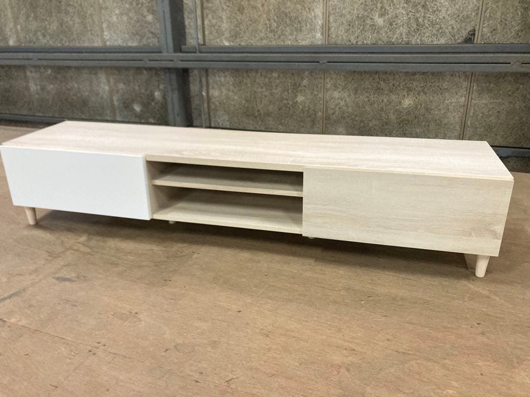 テレビボード 180オークホワイト