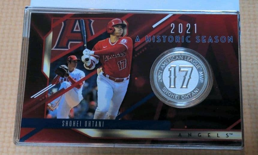 2021 大谷翔平 A HISTORIC SEASON シルバーカード