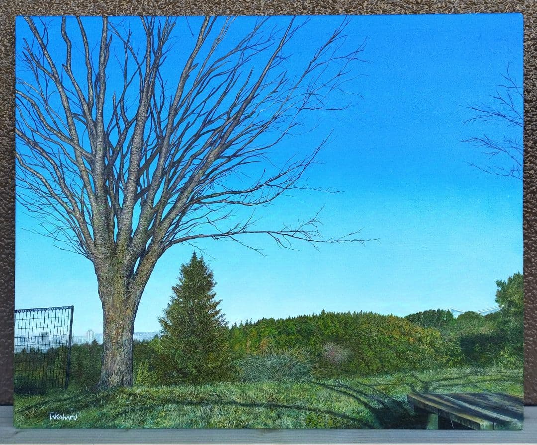 油絵 原画 写実 風景画