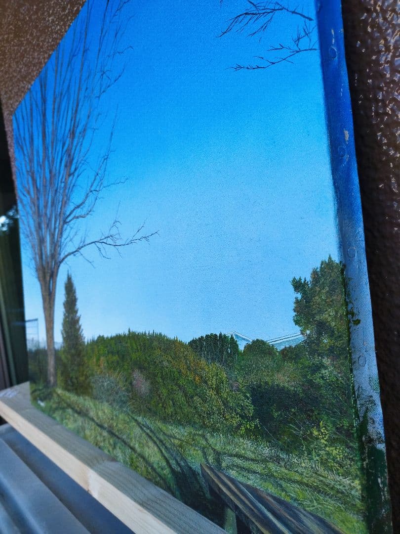 油絵 原画 写実 風景画