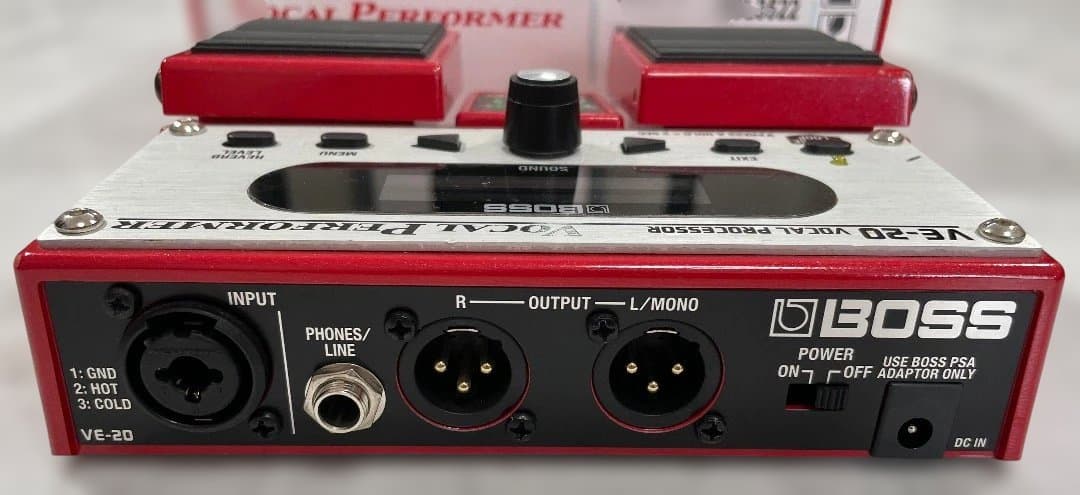 BOSS VE-20 Vocal Performer ボーカルエフェクター