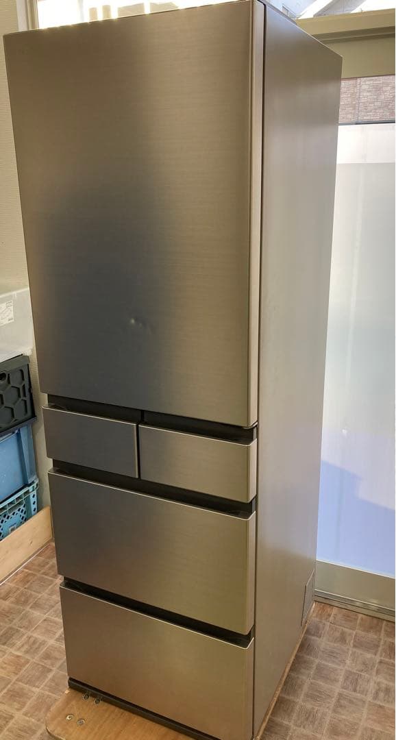 日立ノンフロン冷凍冷蔵庫　R-HWS47S 470L 23年製　HITACHI