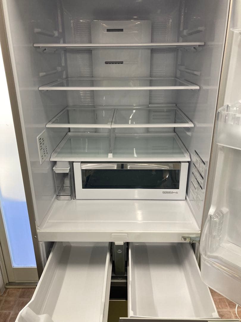 日立ノンフロン冷凍冷蔵庫　R-HWS47S 470L 23年製　HITACHI