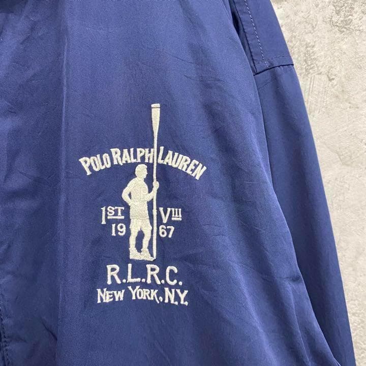 レアデザイン US古着○ポロバイラルフローレン スウィングトップ メンズ2XL