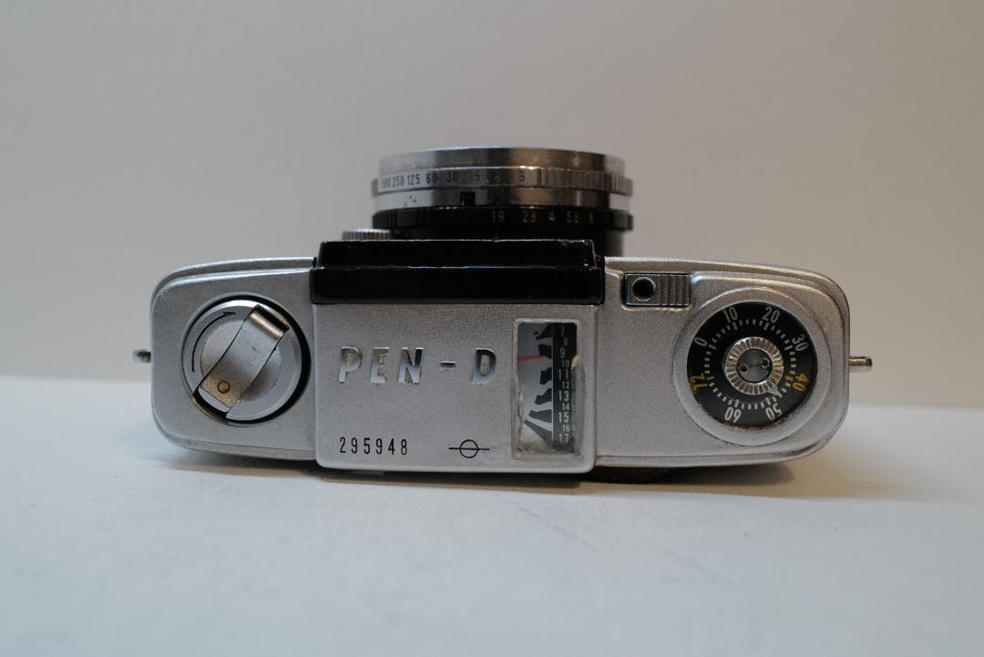 整備済 オリンパス OLYMPUS PEN-D コンパクトハーフフィルムカメラ