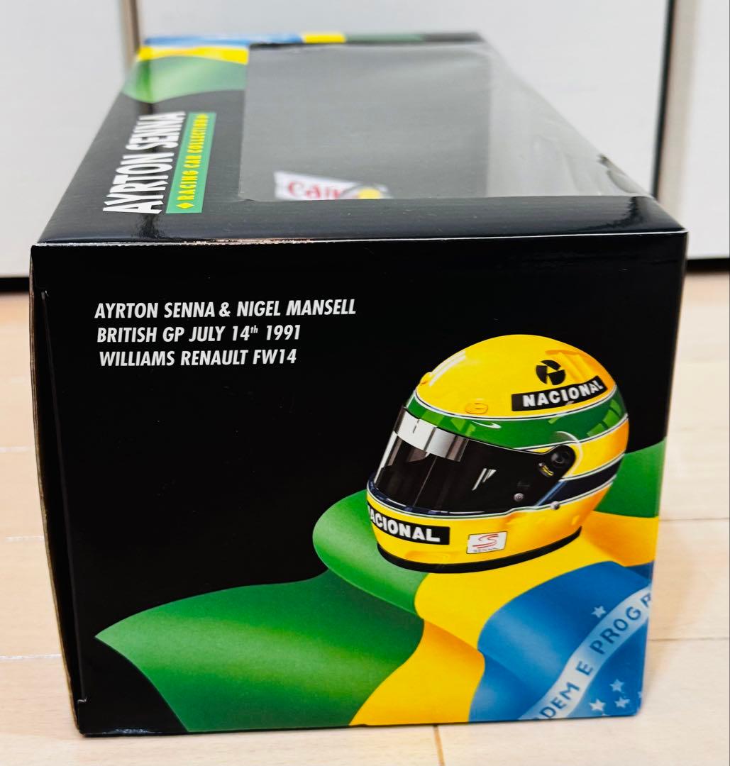【レア品】アイルトンセナ　マンセル　1991 FW14 1/18