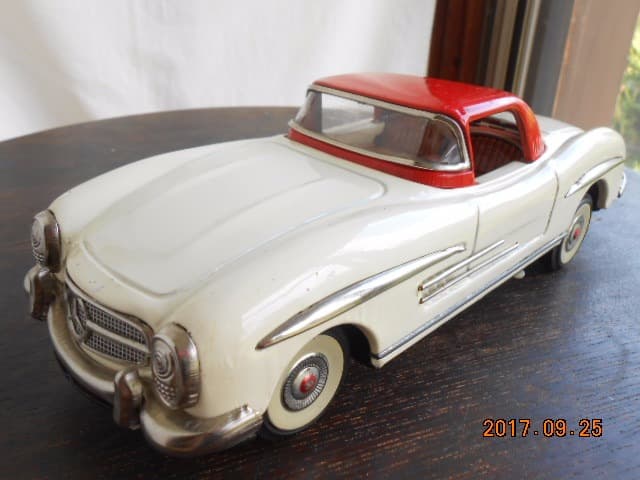 ★名品、精巧、美品、野村トーイ NOMURA ベンツ 300SL 大型 ブリキ