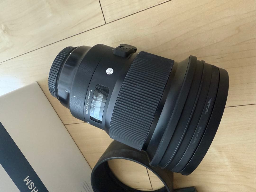 SIGMA 105mm F1.4 DG HSM レンズ　canon ef