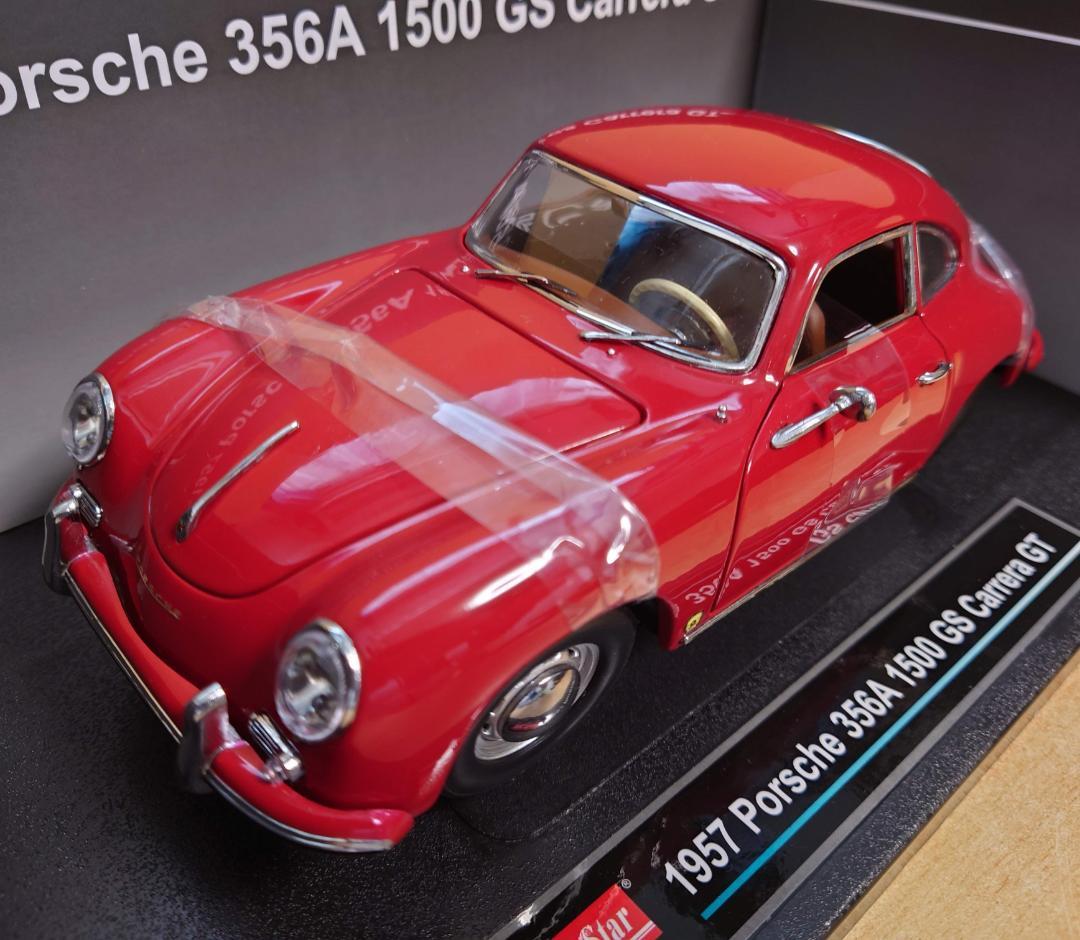 1/18 ポルシェ356A 1500GSカレラGT 1957レッド サンスター製