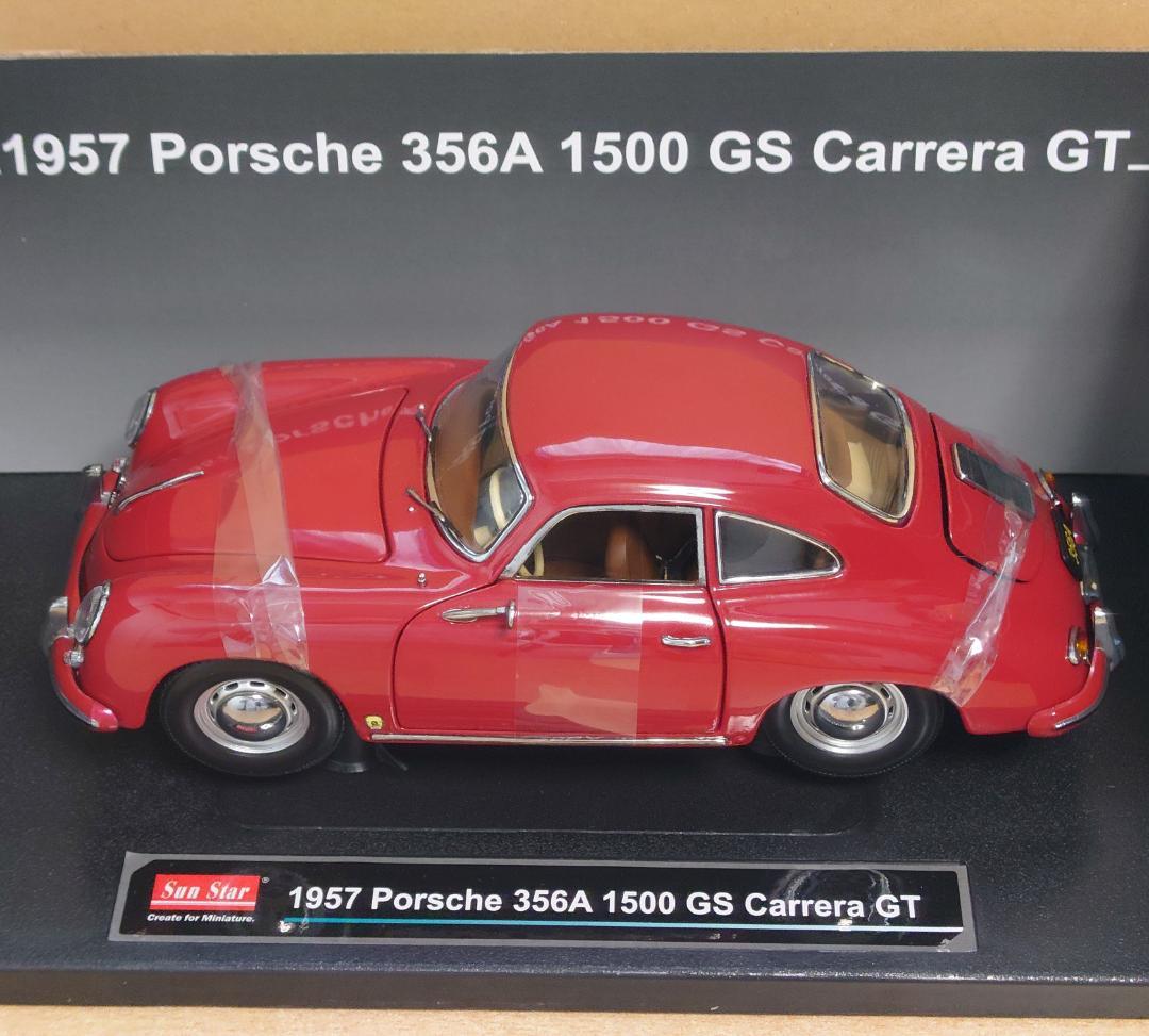 1/18 ポルシェ356A 1500GSカレラGT 1957レッド サンスター製