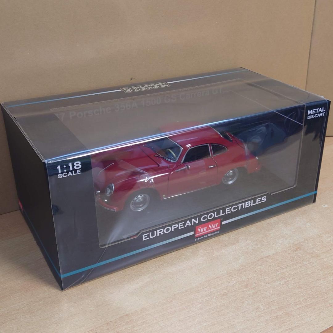 1/18 ポルシェ356A 1500GSカレラGT 1957レッド サンスター製