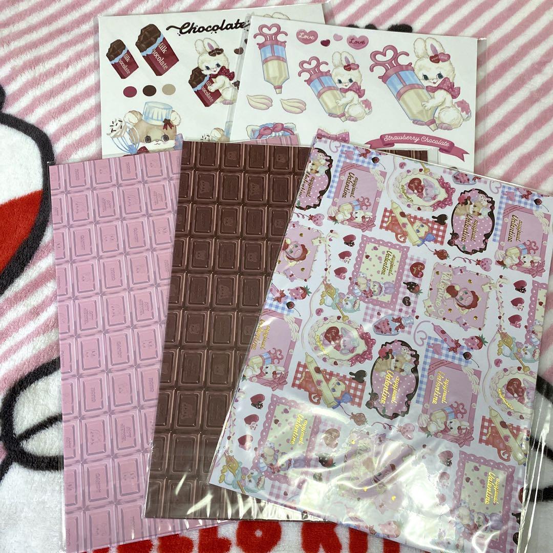 ayyjewel アイジュエルバレンタイン ワーク缶 メモデザインペーパーセット