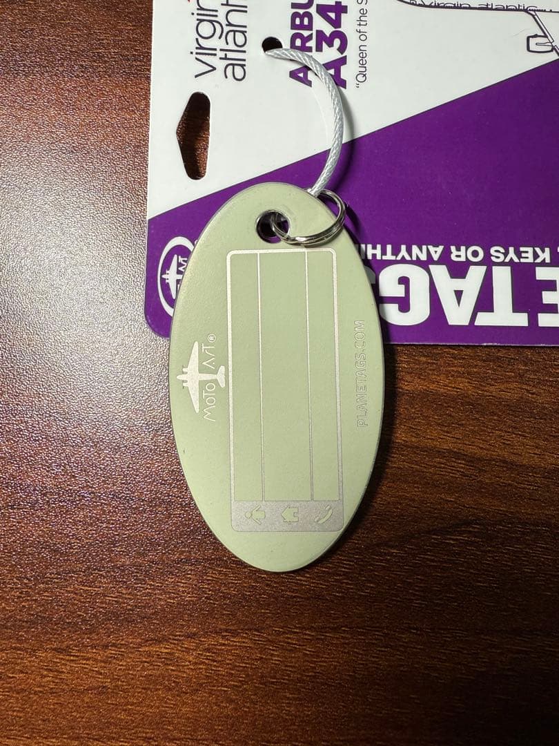 ヴァージン・アトランティック航空 A340-642 Planetags コンビ色