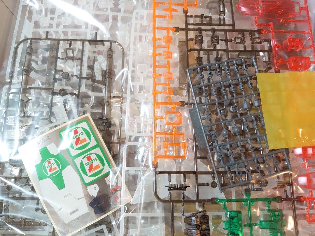 ☆機動戦士ガンダム セブンイレブン オリジナルクリアカラー 6体セット ガンプラ