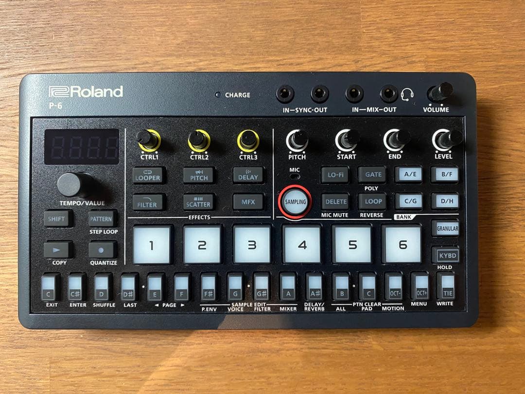 DJ機材 Roland P-6 CREATIVE SAMPLER