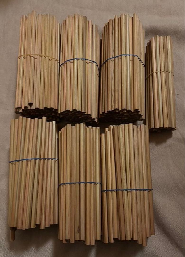 ２B 鉛筆　644本セット　木目　六角　一本あたり16円以下