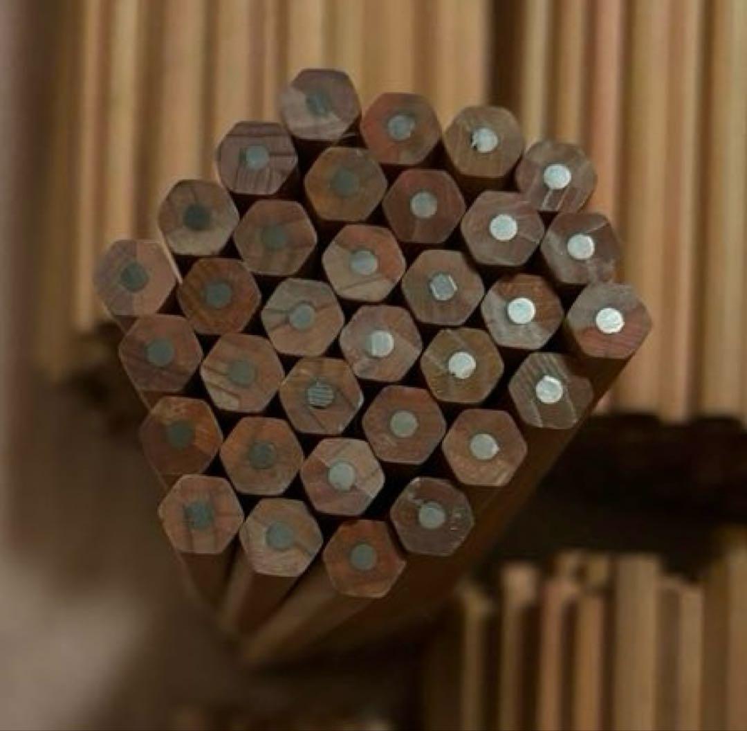 ２B 鉛筆　644本セット　木目　六角　一本あたり16円以下