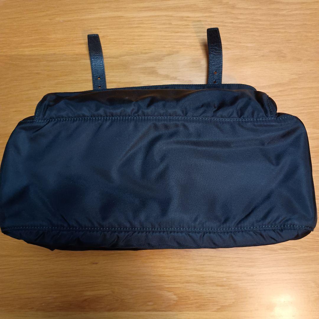 【美品】PRADA ブラック ショルダーバッグ ナイロン 1BD671