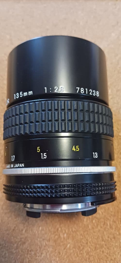 【美品】NIKKOR 135mm f/2.8 ai マニュアルレンズ