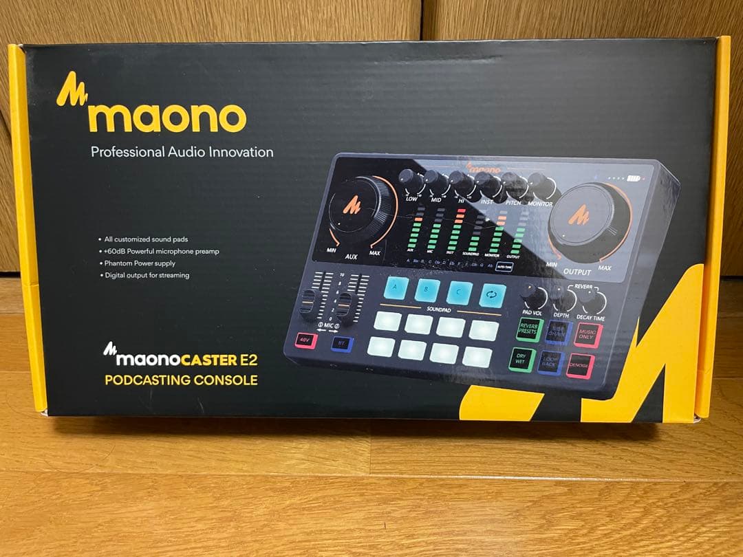 maonoCASTER E2 ポッドキャスティングコンソール 新品・未使用