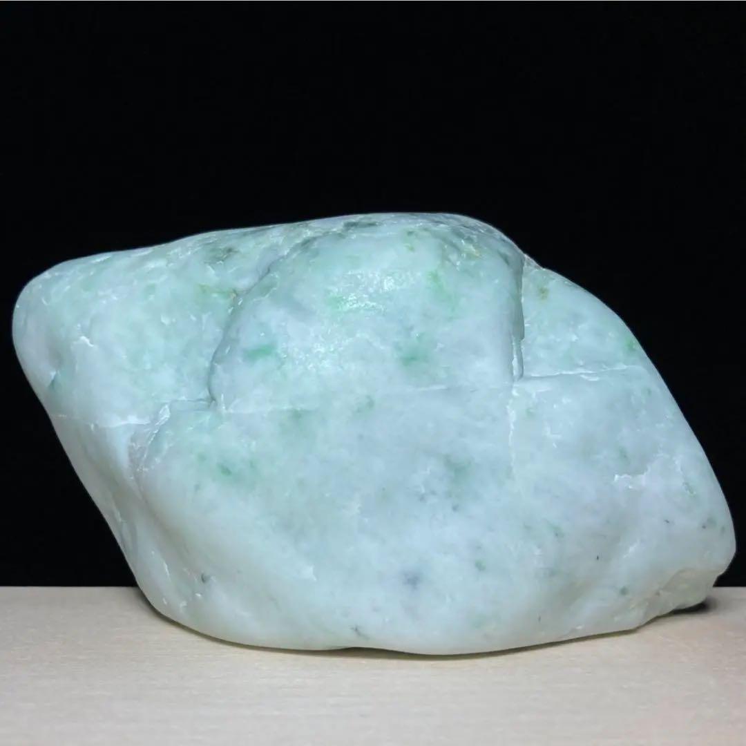【Premium】特大美石　糸魚川翡翠　翡翠　白×翠　翡翠輝石　原石　754ｇ