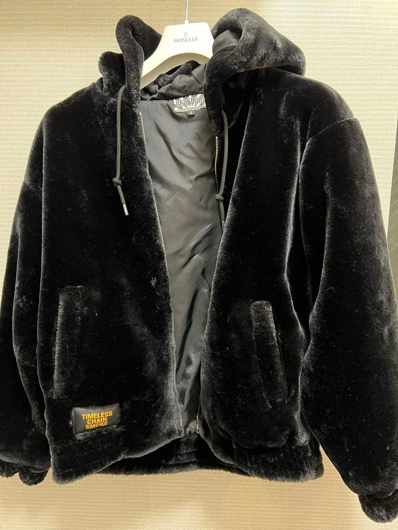 BUDSPOOL フリースジャケット S ブラック