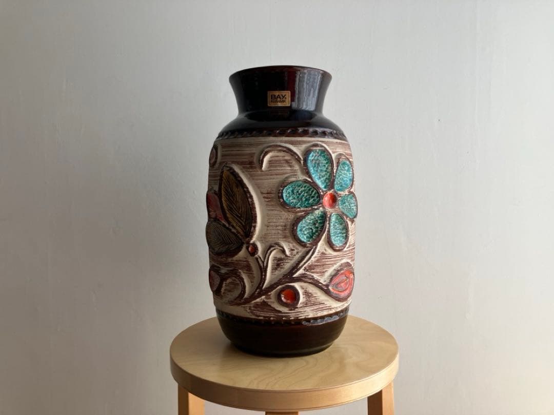 工芸品 Vintage Bay Keramik West German Vase